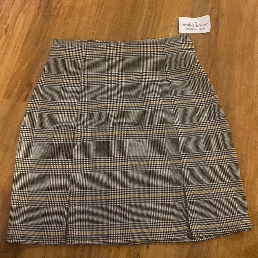 Windsor plaid skirt size small